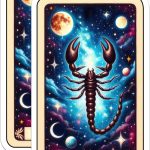 (2 Pack) Scorpio Zodiac Stickers - Astrology Star Sign - Scorpion Horoscope Stickers - 5" On Longest Side - Sticks to Smooth Flat Surfaces - Made in USA - BMCS5295 - Scorpio Sticker for men
