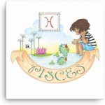 Mary Engelbreit Pisces Wall Canvas - Pisces Canvas for men