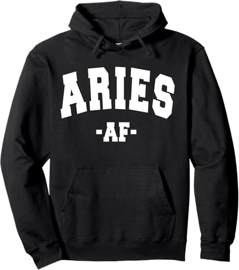 ARIES ASTROLOGY ZODIAC SIGN DECORATIONS WOMEN MEN KIDS Pullover Hoodie - Aries Hoodie for men