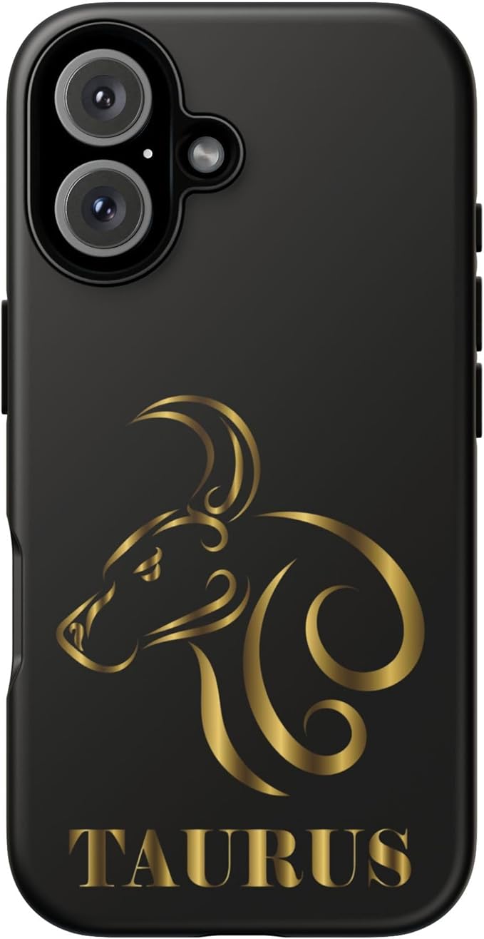 Stylish Taurus Phone Case - Zodiac Sign Accessories, Tough Phone Cover, Astrology Gift, Unique Phone Protector, Taurus Gifts Matte - Taurus Phone Case for men