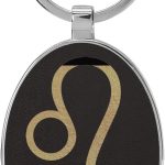 LaserGram - Leo Keychain for men