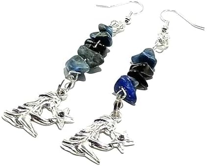 Handmade - Virgo Earrings for men