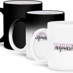 3dRose, Zodiac Sign - Aquarius Text, 11oz Magic Transforming Mug - Aquarius Mug for men