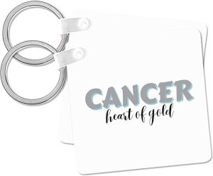 3dRose - Cancer Keychain for men