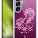 Head Case Designs Pisces Zodiac Signs Gel Case [Military Grade Protection] Compatible with Samsung Galaxy S25 and Compatible with MagSafe - Pisces for men