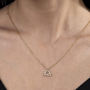 Generic - Libra Necklace for men