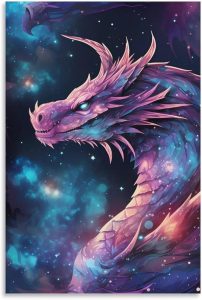 Golden Cool Scorpio Canvas Wall Art Print Artwork Picture Hanging Painting Modern Home Living Room Decor - Scorpio Canvas for men