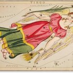 Zodiac Sign Virgo Constellation Vintage Poster Print Living Room Canvas Wall Decoration Art Canvas Painting Posters And Prints Wall Art Pictures for Living Room Bedroom Decor 08x12inch(20x30cm) Unfra - Virgo Poster for men