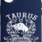 Taurus Zodiac Sign Funny April 23 Birthday Astrology Case for iPhone 16 - Taurus Phone Case for men