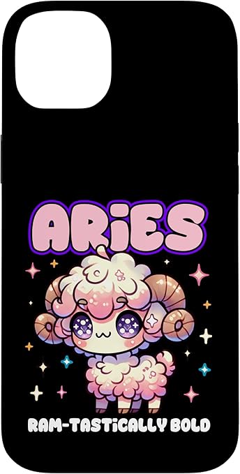 Aries Zodiac Sign Cute Ram Outfit for Girls Kids Women Case for iPhone 14 Plus - Aries Phone Case for men