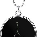 Cancer Constellation Fashion Car Rearview Mirror Accessories Angel Wing Pendant Car Hanging Ornament One Size - Cancer Car Accessories for men