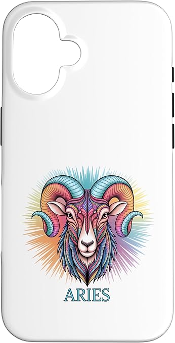 April Birthday Tee Shirts For Women Men Aries Zodiac Sign Case for iPhone 16 - Aries Phone Case for men