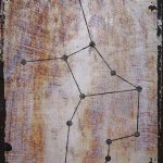 Wall Art Tin Sign Virgo star map the virgin August 23-September 22 zodiac astrology Beige Home Decor Funny Gift 12 x 8 Inch - Virgo Poster for men