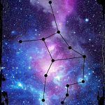 Galaxy Inspirational Tin Sign Virgo star map the virgin August 23-September 22 zodiac astrology Metal Wall Art Decor Funny Gift - Virgo Poster for men