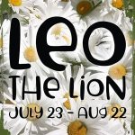 Daisy Flower Wall Sign Leo The Lion Horoscope Star Sign Birthday Astrology Zodiac Hanging Wall Sign 8 x 12 Decor Funny Gift - Leo Canvas for men