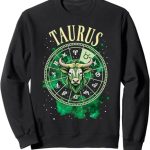 Taurus Symbol Horoscope Zodiac Symbol Taurus Sweatshirt - Taurus for men