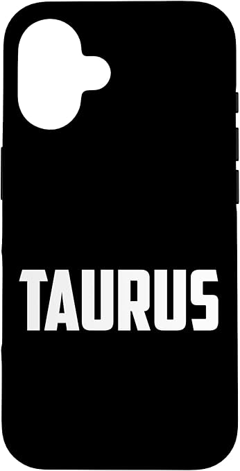 Cool Taurus Zodiac Sign Novelty Graphic Tees & Cool Designs Case for iPhone 16 - Taurus Phone Case for men