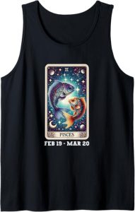 Pisces Woman Zodiac Tarot Fan Astrologers Pisces - Pisces T-Shirt for men