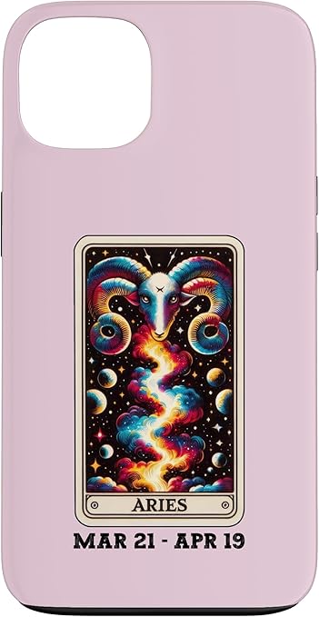Tarot Cards Zodiac Sign Aries Symbol Loves Astrology Aries Case for iPhone 13 - Aries Phone Case for men