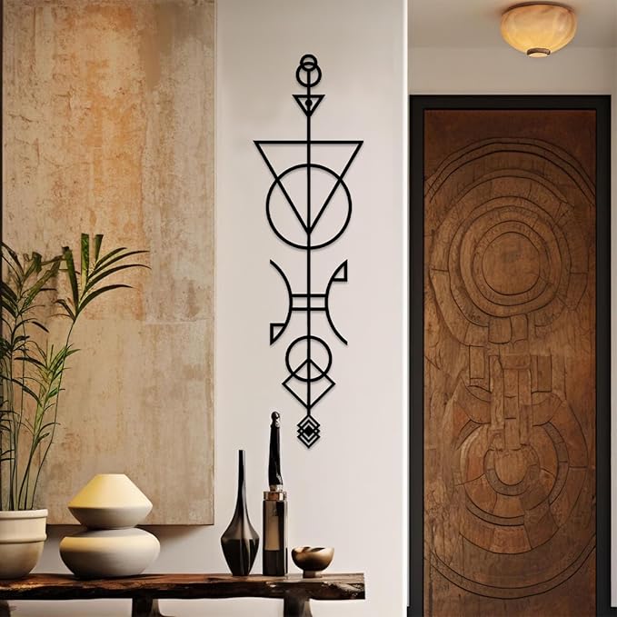 Pisces Metal Wall Decor, Boho Wall Art, Zodiac Horoscope Metal Sign, Astrology Art, Greek Mythology Decor, Pisces Constellation Metal Hanging for Room, Astrology Gifts - Pisces Canvas for men