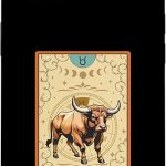 Taurus Horoscope Tarot Card Zodiac Symbol Card Taurus Case for iPhone 13 - Taurus Phone Case for men