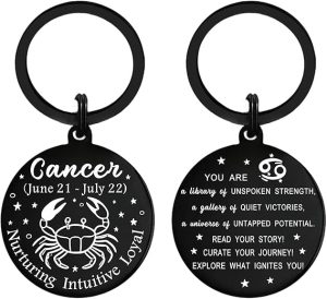 Tangvo - Cancer Keychain for men
