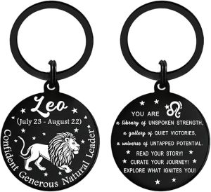 Tangvo - Leo Keychain for men