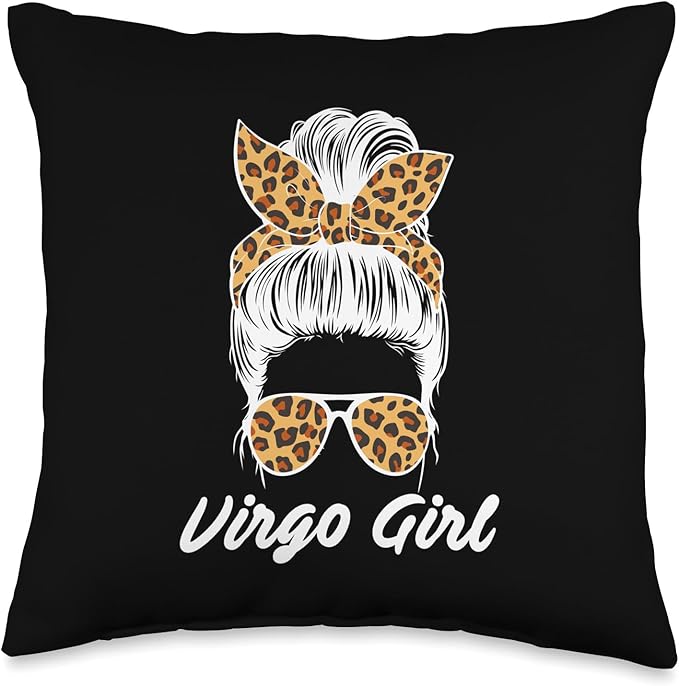 Virgo Women Bandana Virgo Birthday Zodiac Sign Virgo Girl Throw Pillow - Virgo Blanket for men