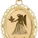 Claddagh Gold - Virgo Necklace for men