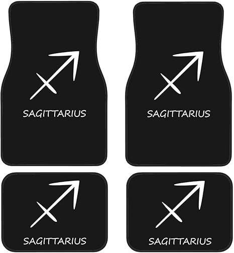 Sagittarius Sign Floor Mats for Cars, All-Weather Car Mats, Fit Automotive Floor Mats for Cars Trucks SUV, Universal Floor Liner Car Accessories - Virgo Car Floor Mat for men