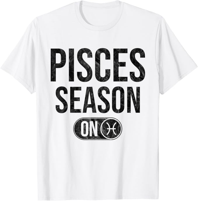 Zodiac Signs Astrology Season Apparel - Pisces T-Shirt for men