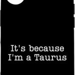 Taurus Horoscope Shirt Zodiac Sign Astrology Case for iPhone 16 - Taurus Phone Case for men