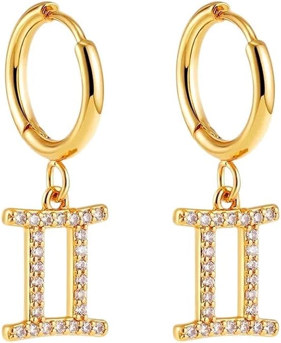 RIMEJERDEZ - Virgo Earrings for men