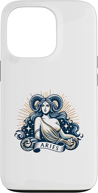 Aries Zodiac Sign Horoscope Birthday Idea Case for iPhone 13 Pro - Aries Phone Case for men
