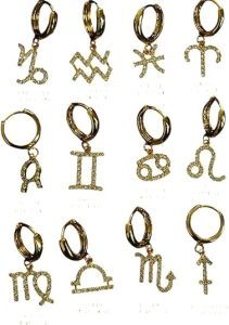 NONLOTDIO - Virgo Earrings for men