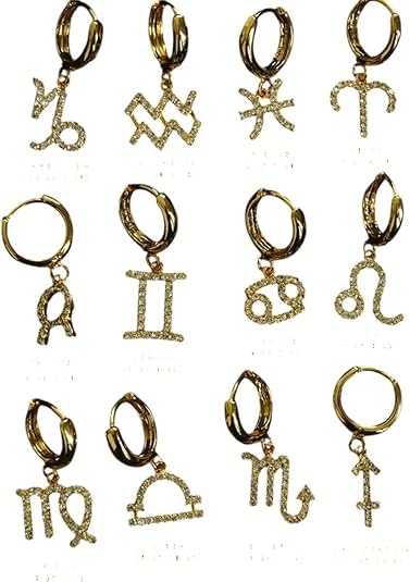 NONLOTDIO - Virgo Earrings for men