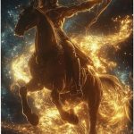 Fantasy Sagittarius Metal tin sign,Unique artistic plaque poster wall art decor,for living room,cafe,Yard,Patio,Bedroom,pub,club,Decorative Gift for constellations Lovers,12x16 inch - Sagittarius Home Decor for men
