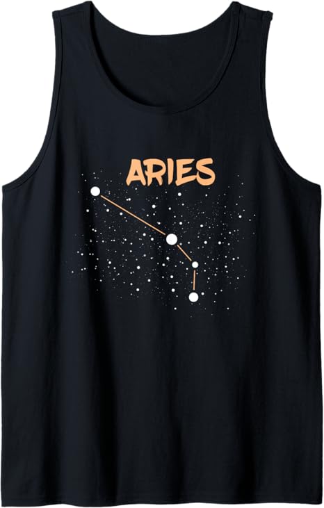 Aries Season Horoscope Zodiac Sign Symbol Funny Aries Tank Top - Aries T-Shirt for men