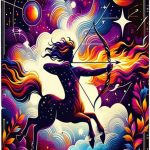 constellations Sagittarius Metal tin sign,Vintage plaque art wall decor,for living room,cafe,Bedroom,study,bookroom,Indoor Decorations poster,Gift Suitable Astrology Lovers,8X12 inch - Sagittarius Home Decor for men