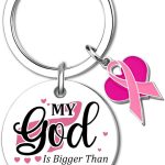 OWIGIU - Cancer Keychain for men