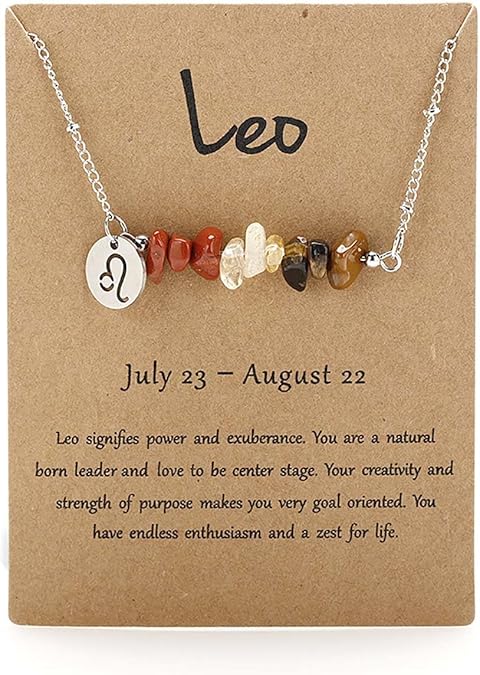 oasymala - Leo Necklace for men