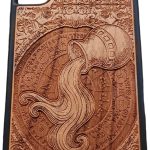 Aquarius Zodiac Wood Phone Case – Laser Engraved Horoscope Star Sign – Slim Protective Natural Wooden Cover – Compatible with iPhone 16, 15, 14 & Galaxy S25, S24 – Unique Gift for Astrology Lovers - Aquarius Phone Case for men
