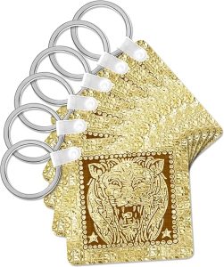 3dRose - Leo Keychain for men