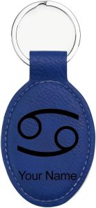 LaserGram - Cancer Keychain for men