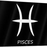 Pisces Sign Metal Aluminum Sign Decor Bar Patio Poster Wall Garage Decorations Funny Gifts 12 x 8 Inches - Pisces Home Decor for men