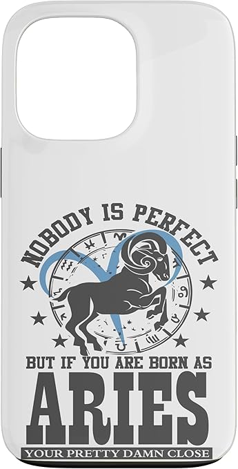 Aries Zodiac Sign Funny Horoscope Astrology Fans Case for iPhone 13 Pro - Aries Phone Case for men