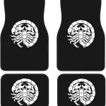 Scorpio Symbol Floor Mats for Cars, All-Weather Car Mats, Fit Automotive Floor Mats for Cars Trucks SUV, Universal Floor Liner Car Accessories - Virgo Car Floor Mat for men