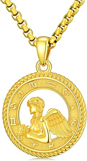 PARYFO - Virgo Necklace for men