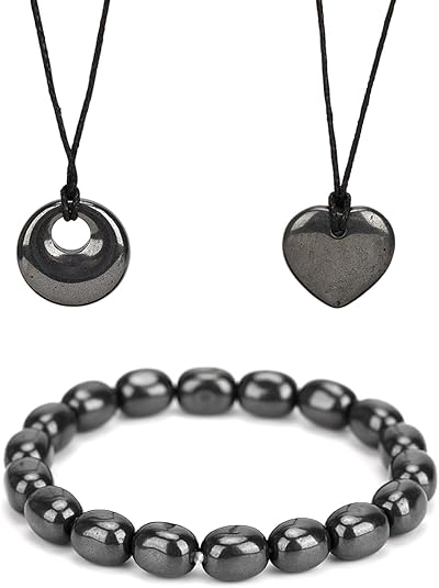 Upgrade 3 Pieces Zodiac Signs Spirit Natural Stone Crystal Bracelet Necklaces for Women Men 12 Constellation Birthday Gifts - Aries Bracelet for men