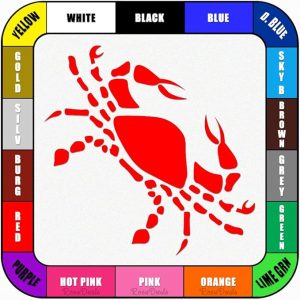 Cancer Horoscope Zodiac Astrology Sign Vinyl Decal Sticker for Vehicle Car Truck Motorcycle Window Bumper Laptop Wall - Customized Personalized Add Custom Text Font Sticker- Many Colors & Sizes - Cancer Car Accessories for men